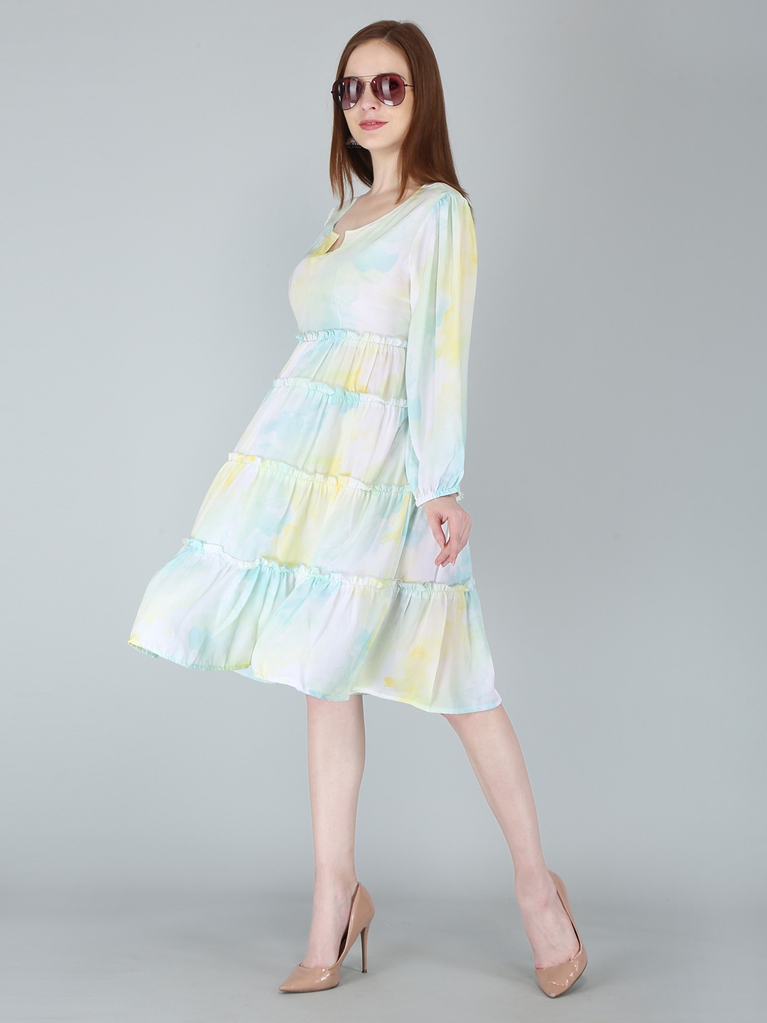 

KALINI Assorted Satin Dress