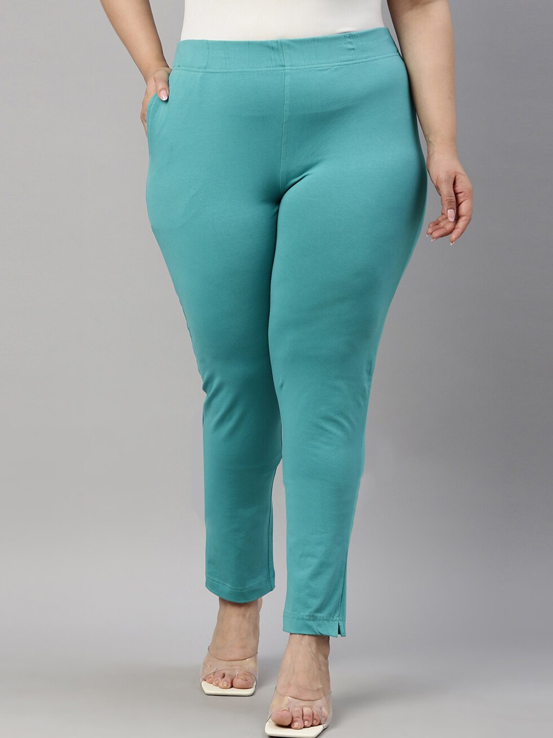 

Go Colors Women Green Joggers Trousers