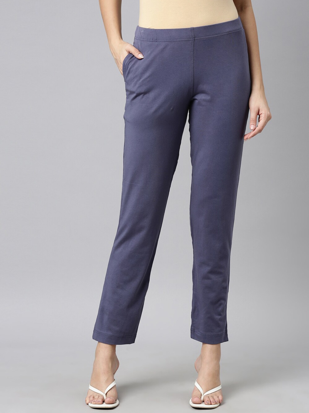 

Go Colors Women Blue Trousers