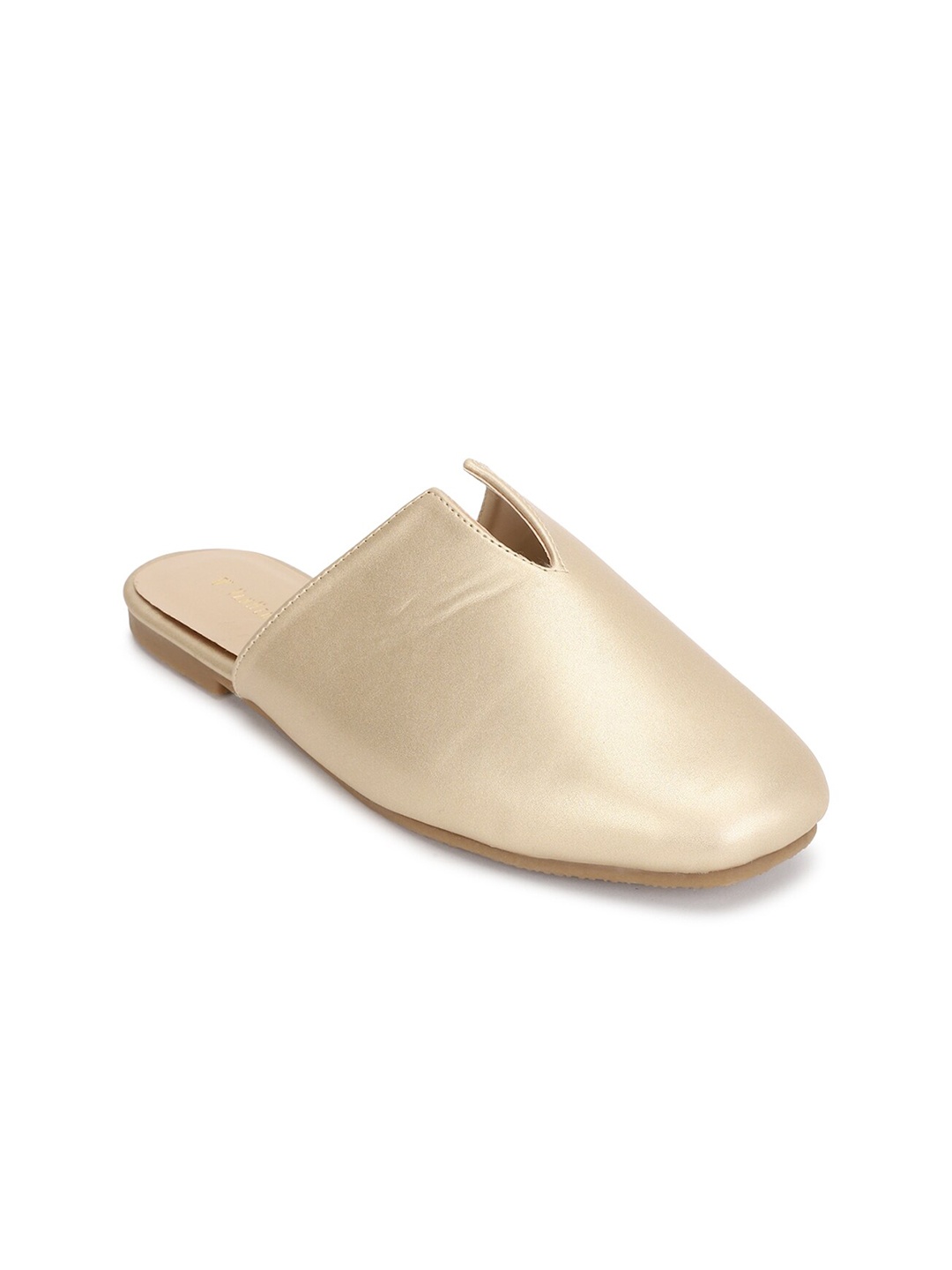 

Van Heusen Woman Beige Solid Mules