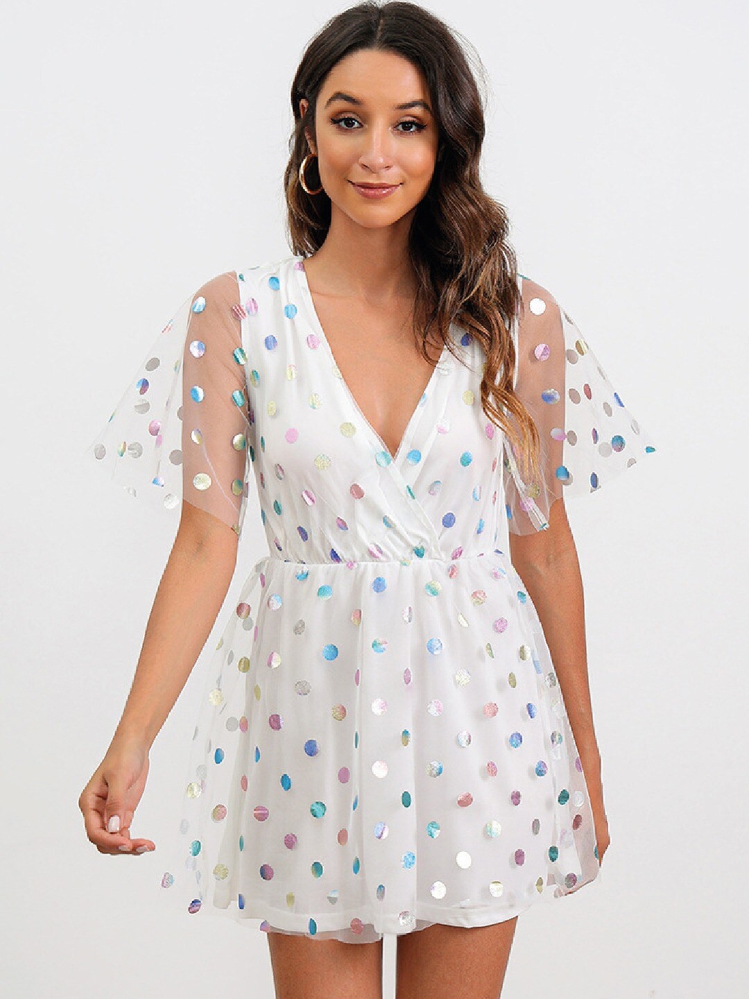 

BoStreet White Mini Dress