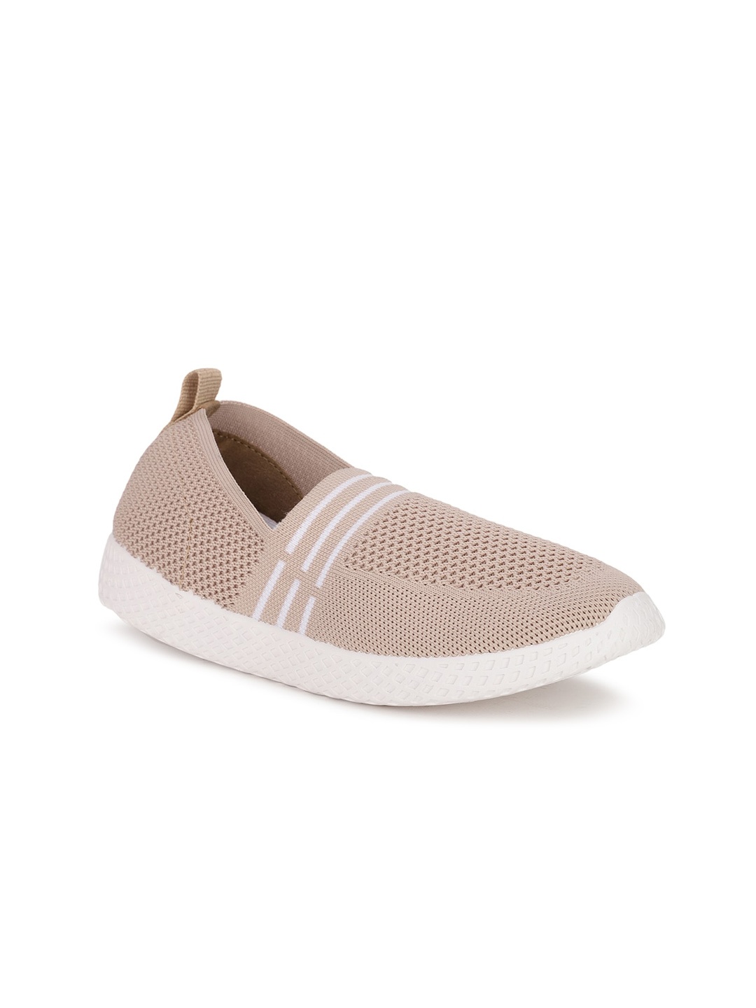

Bata Women Yellow Woven Design Slip-On Sneakers