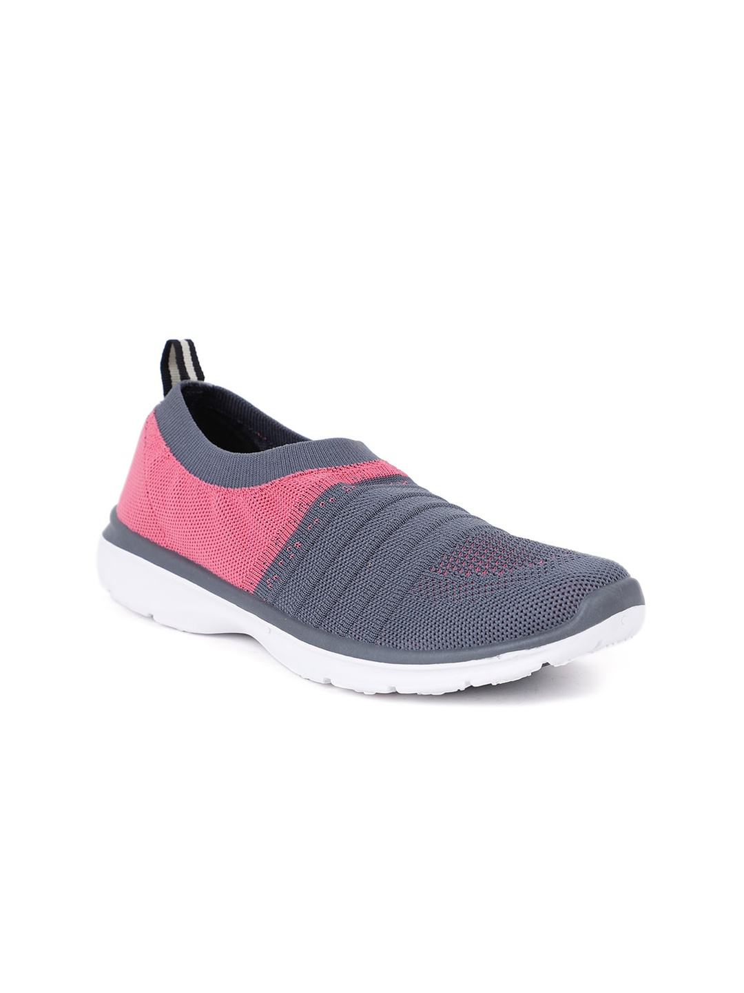 

Bata Women Grey Colourblocked Slip-On Sneakers