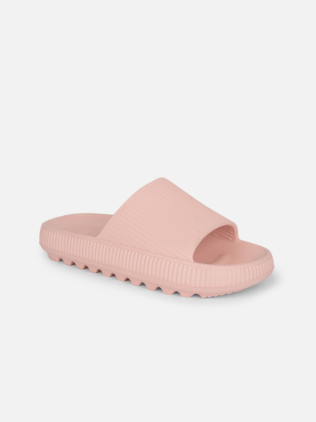 

Aqualite Women Pink Rubber Sliders