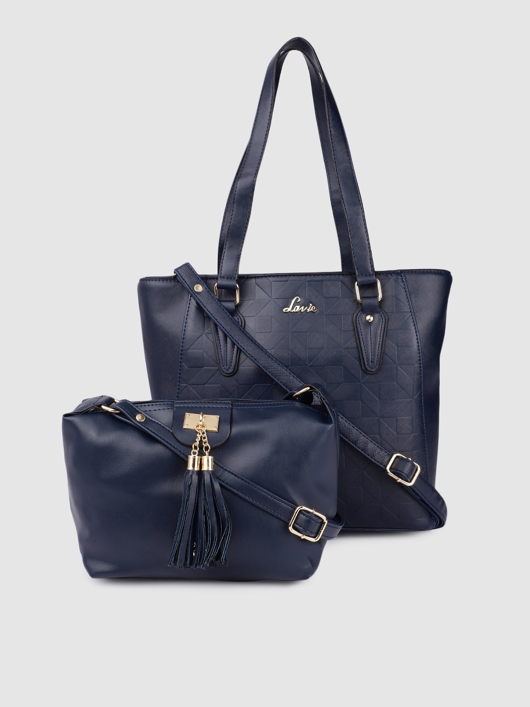 

Lavie Arya Navy Blue Set of 2 Bags