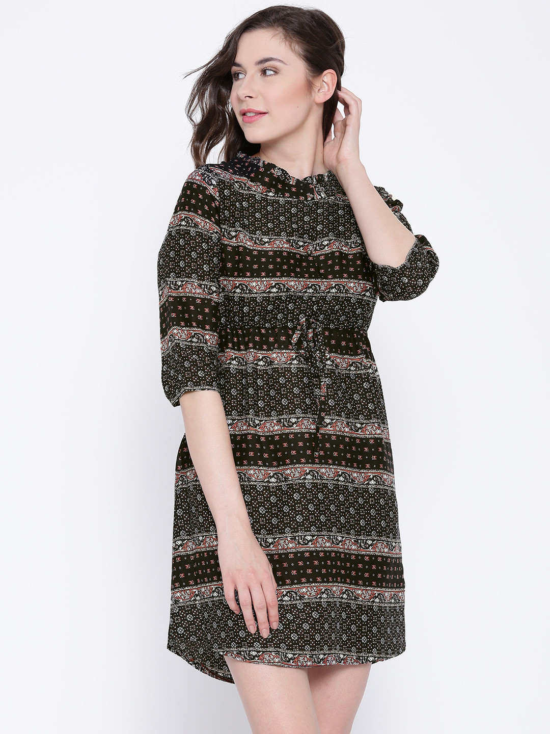 

Sera Women Black Printed Dress