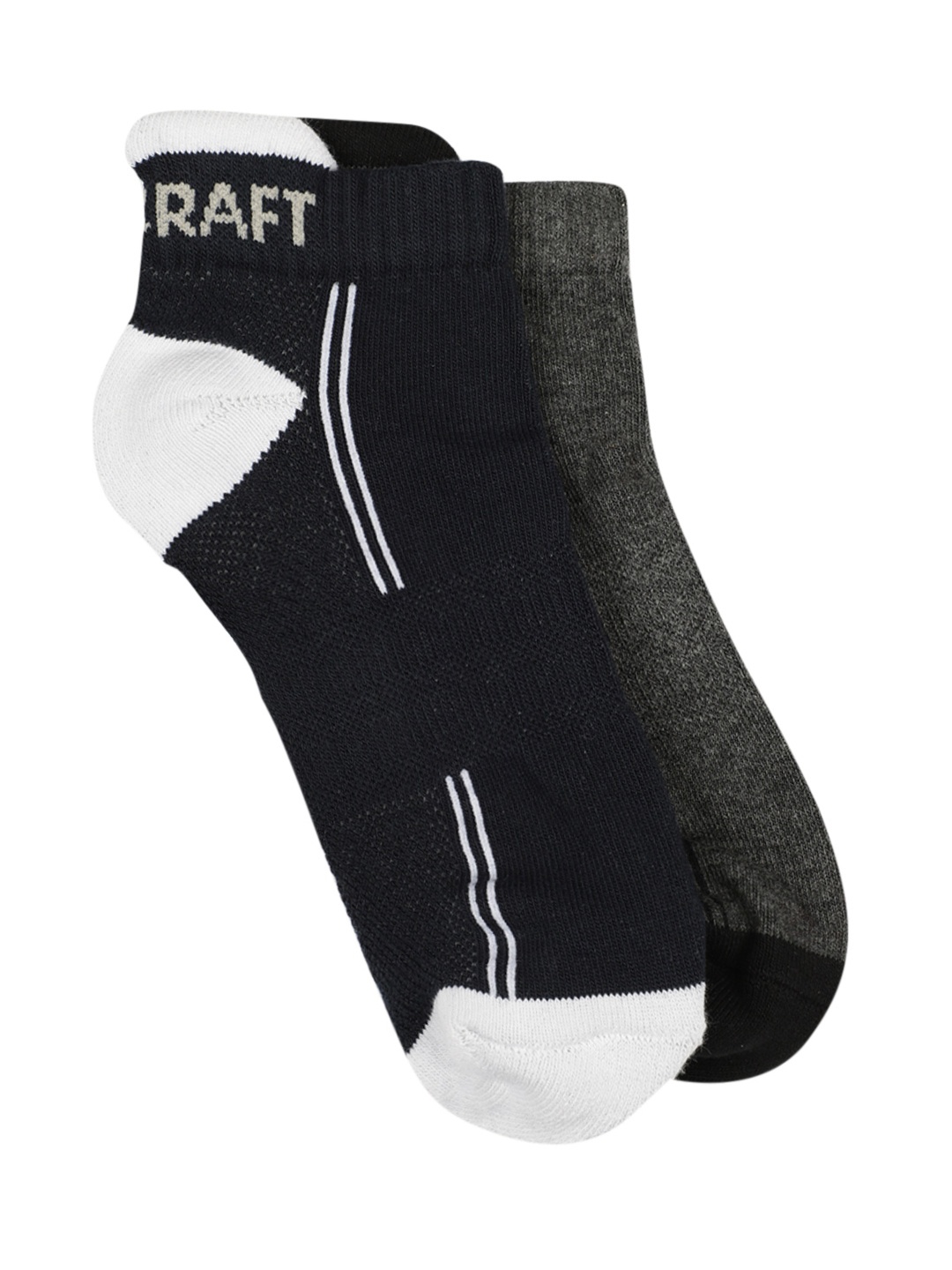 

Wildcraft Unisex Pack Of 2 Ankle-Length Socks, Grey