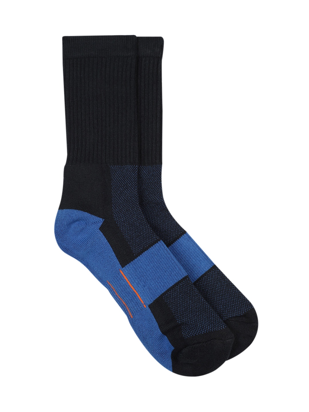 Wildcraft Unisex Navy Blue Pack of 2 Antimicrobial Calf Length Socks