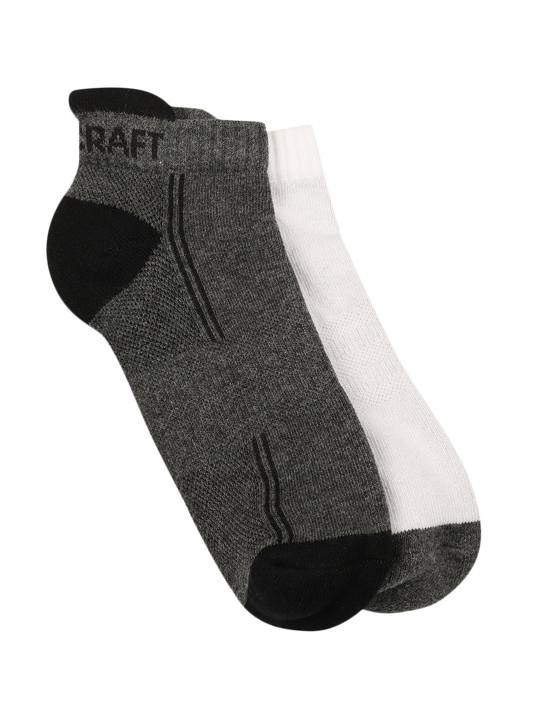 

Wildcraft Unisex Pack Of 2 Ankle-Length Socks, Grey