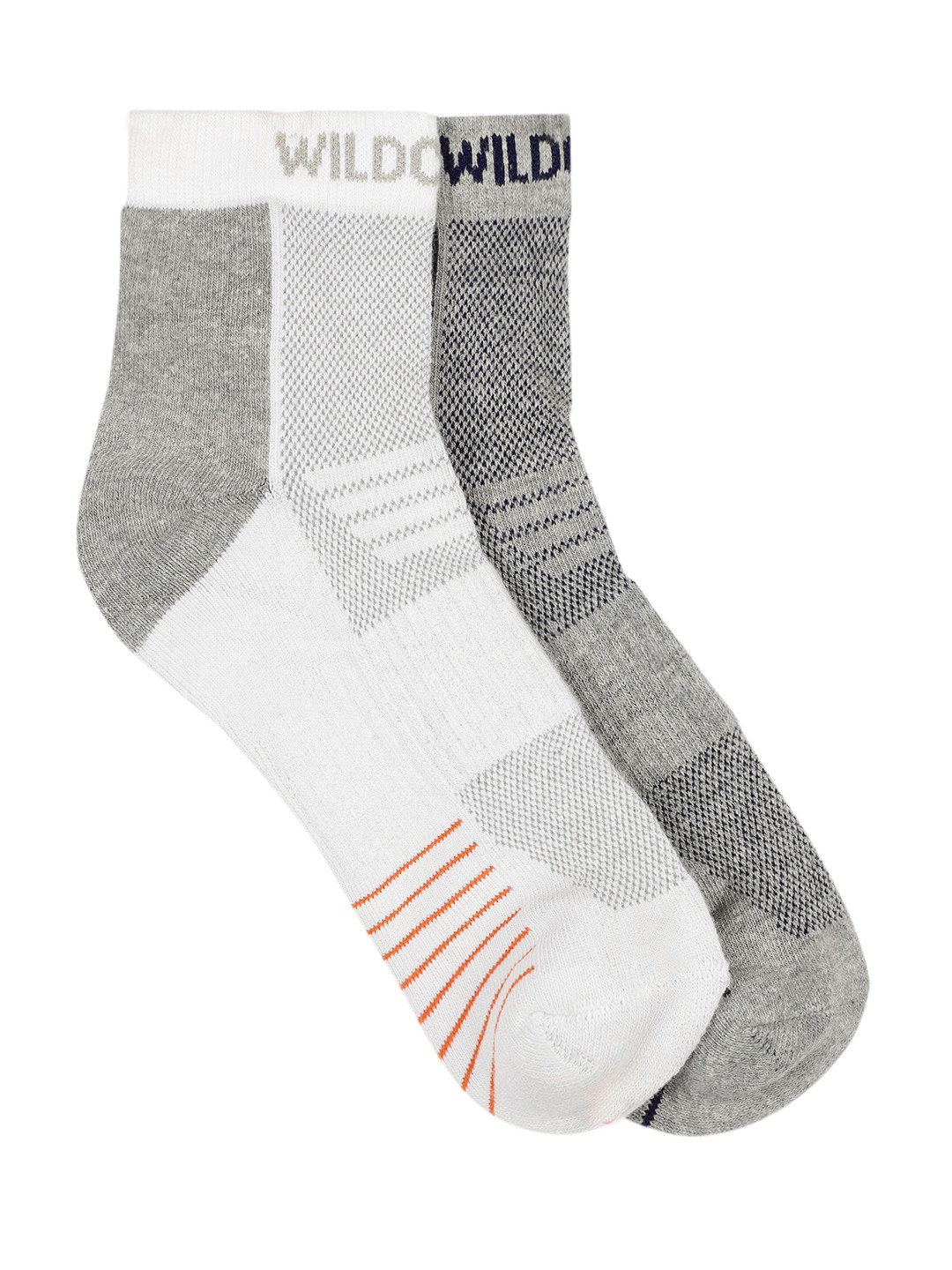 

Wildcraft Unisex Pack Of 2 Ankle-Length Socks, White