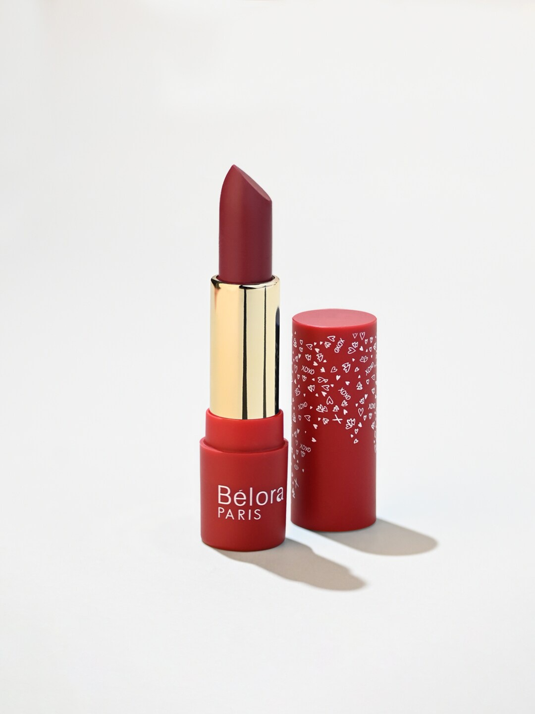 

Belora World Matte Popsicles Sustainable Lipstick 4.2 g - Iranian Tea, Red