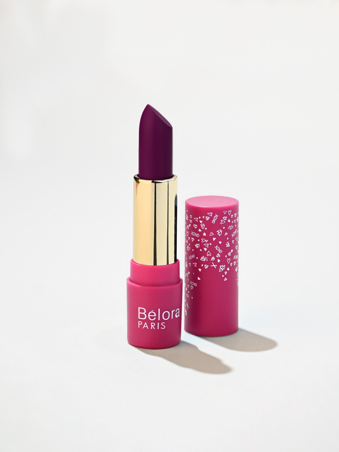 

Belora World Matte Popsicles Sustainable Lipstick with Vitamin C - Peru Purple 006