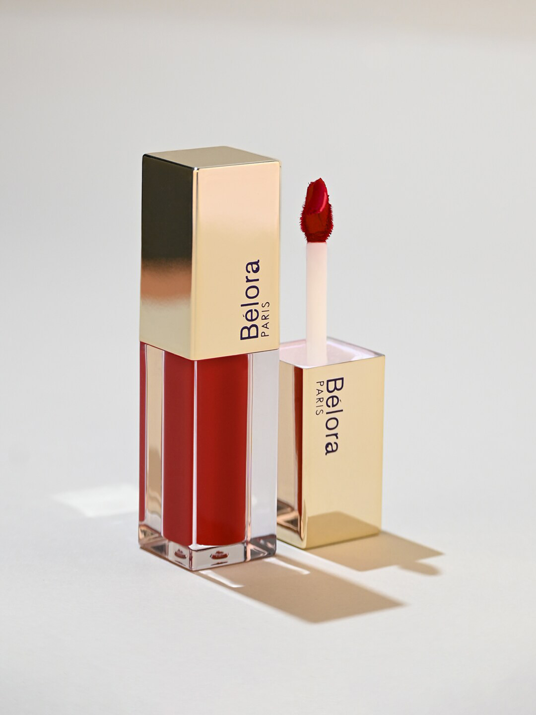 

Belora Leave No Evidence Kissproof Liquid Matte Sustainable Lipstick 4.5ml - Ruby Crush, Red