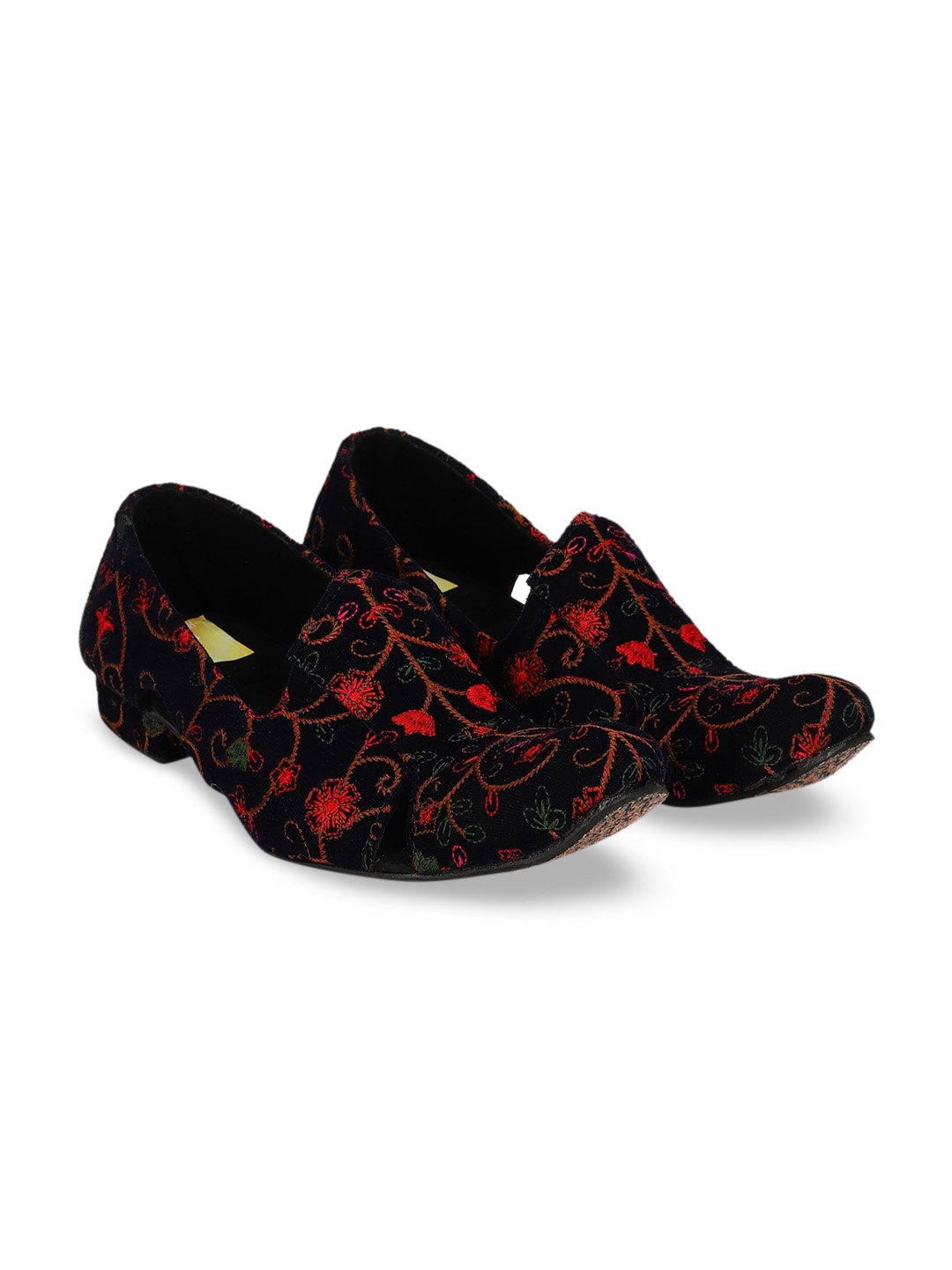 

HOUSE OF JUTTI Men Black Printed Loafers
