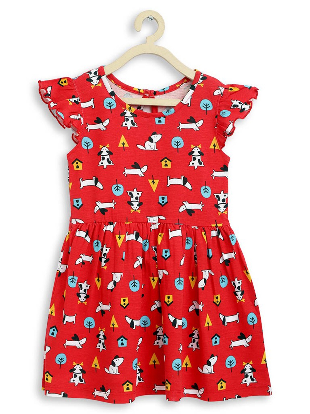 

SuperBottoms Red Sustainable Dress