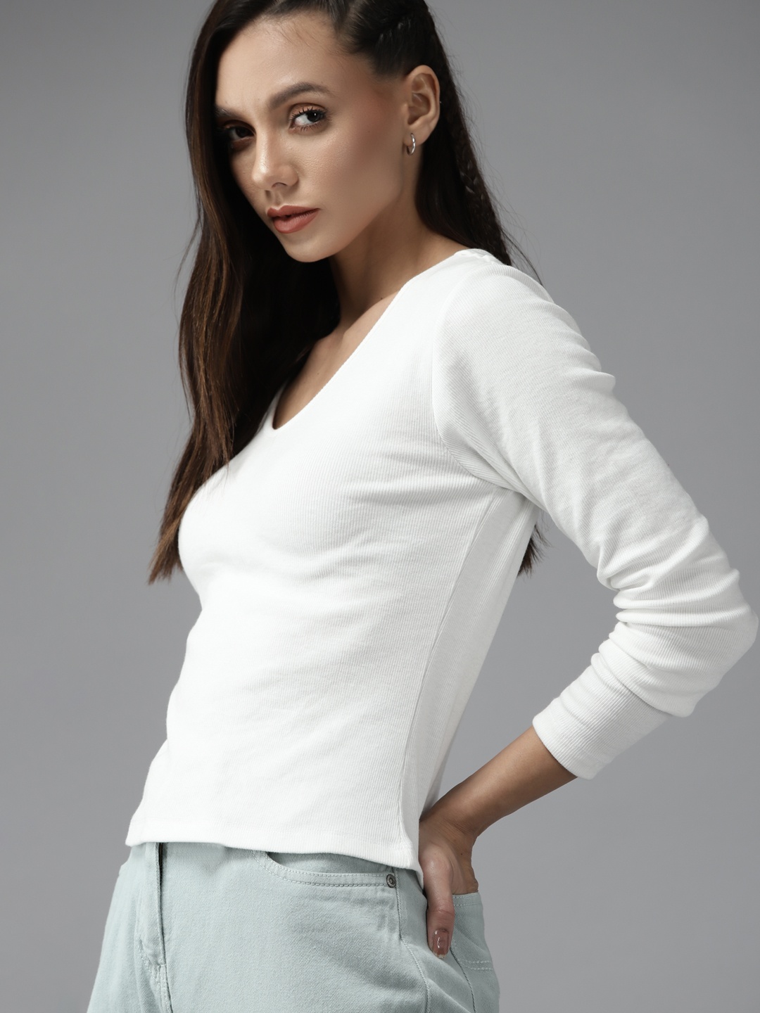 

Roadster White Solid Top