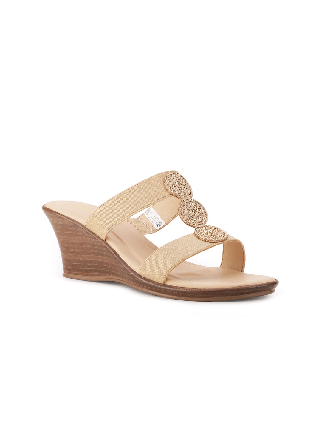 

Bata Yellow PU Wedge Sandals