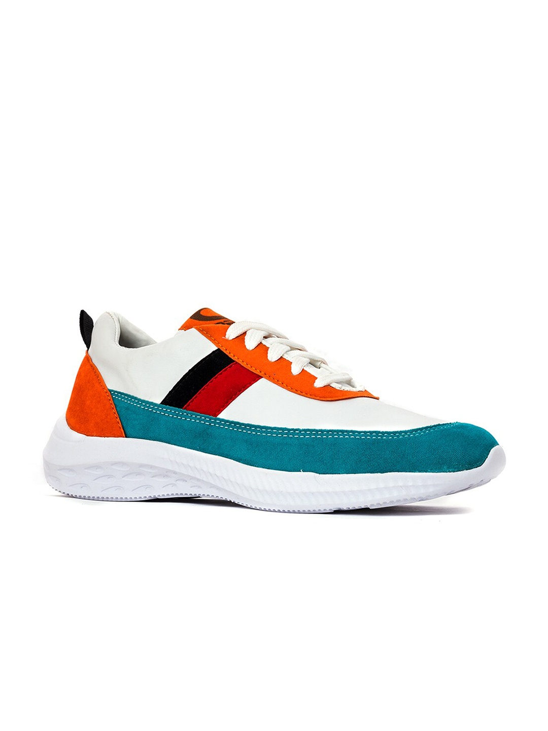 

Khadims Men White Running Non-Marking Shoes