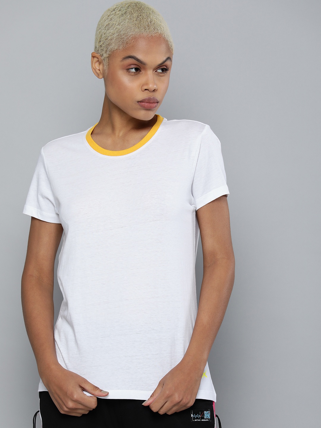 

HRX by Hrithik Roshan Women Pack Of 2 T-shirt, Grey melange