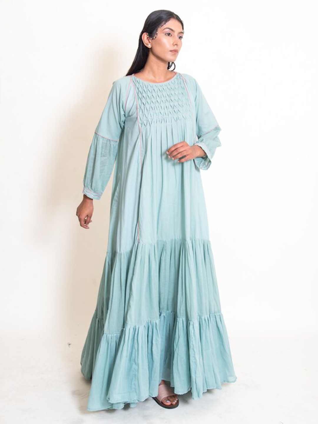 

Ourdve Green Maxi Dress
