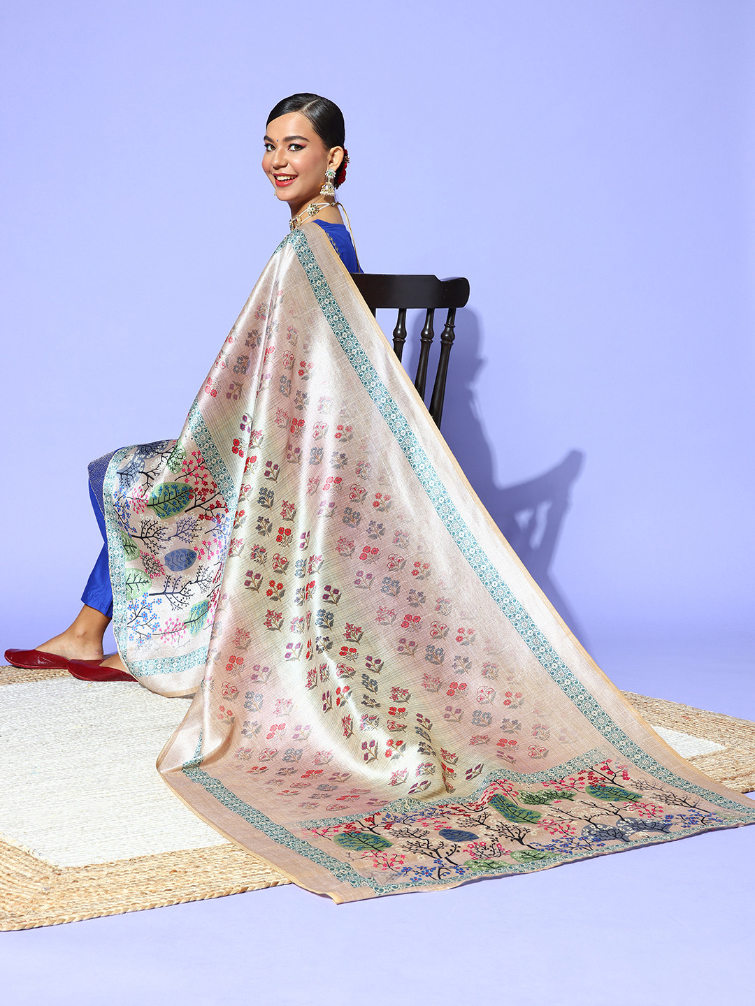 

Rang Gali Women Classic Beige Dupatta