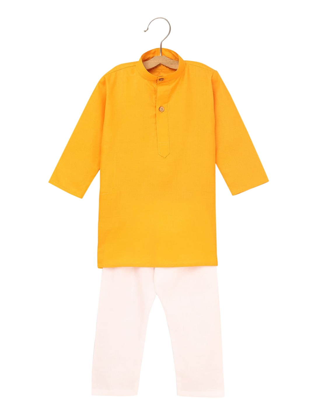 

Hopscotch Boys Yellow Kurta with Pyjamas