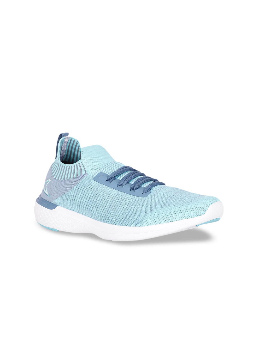 

Power Women Blue Colourblocked Slip-On Sneakers