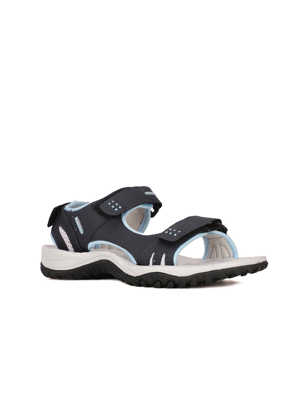 

Power Women Blue & Grey Solid Sports Sandals