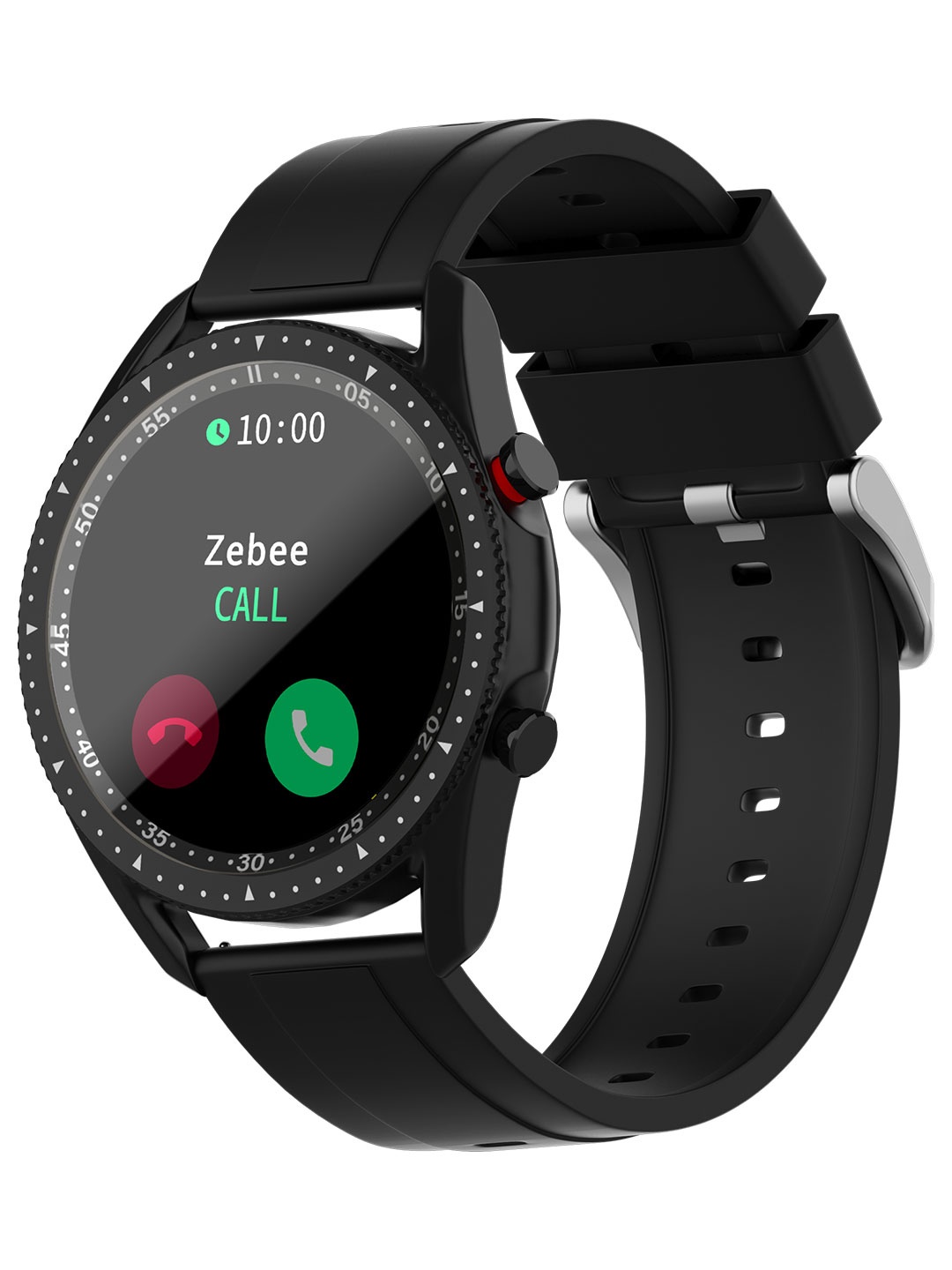 

Zebronics Black FIT4220CH Smart Watch