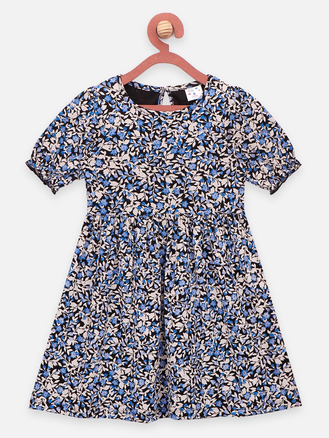 

LilPicks Multicoloured Floral Dress, Multi