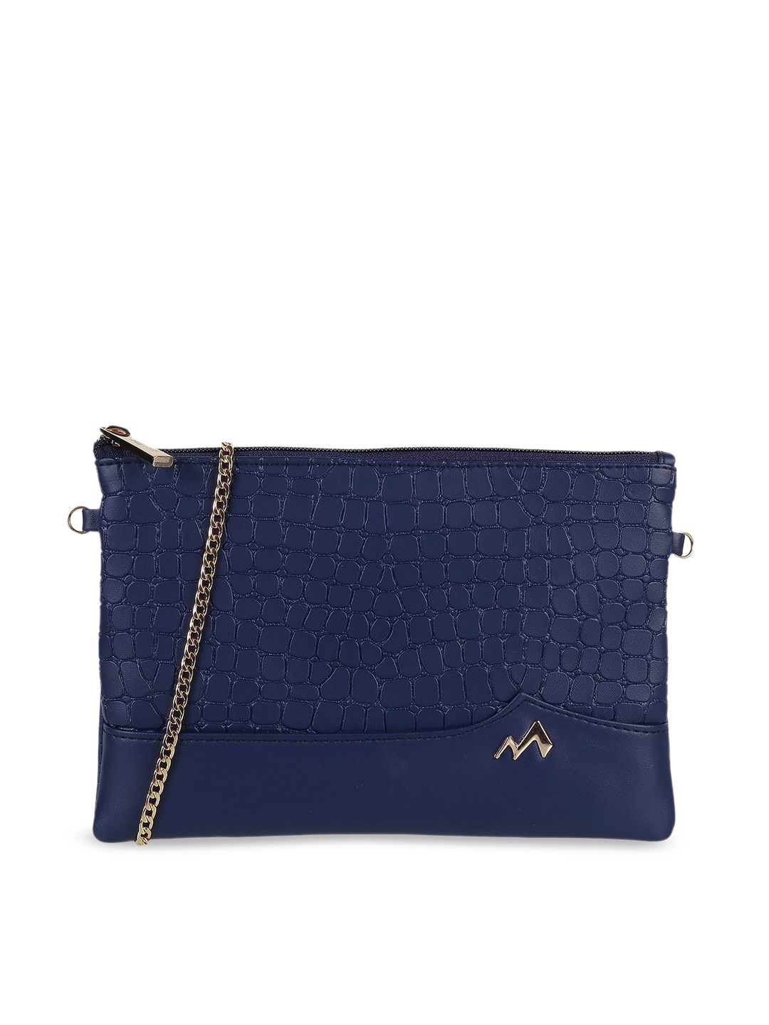 

Metro Blue PU Structured Sling Bag