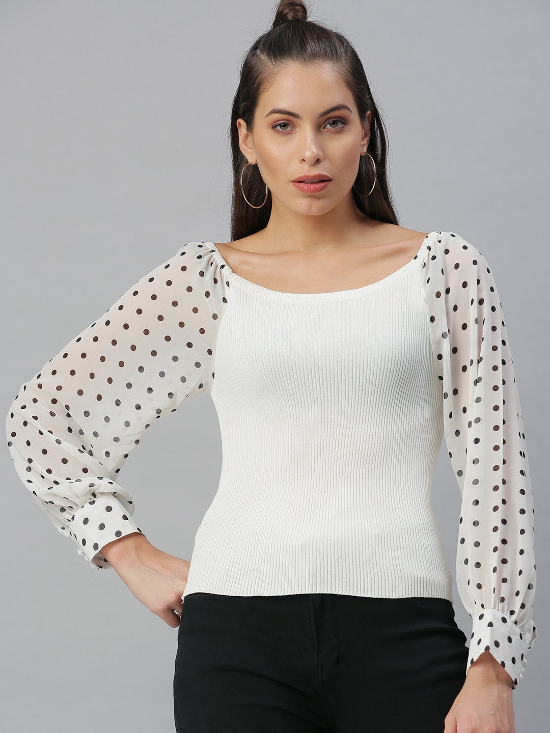 

SHOWOFF White Solid Top