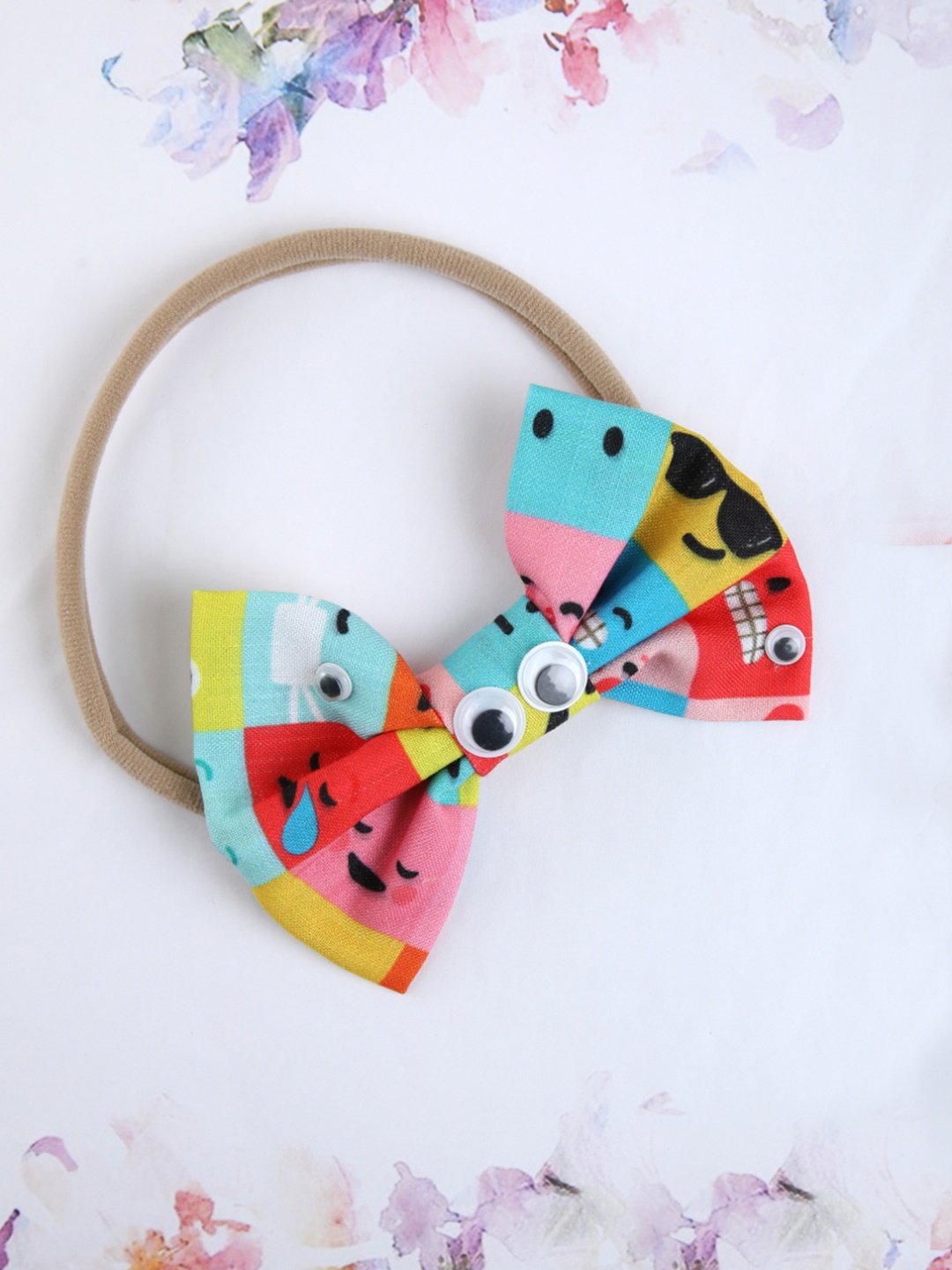

Choko Girls Blue & Red Embellished Ponytail Holders