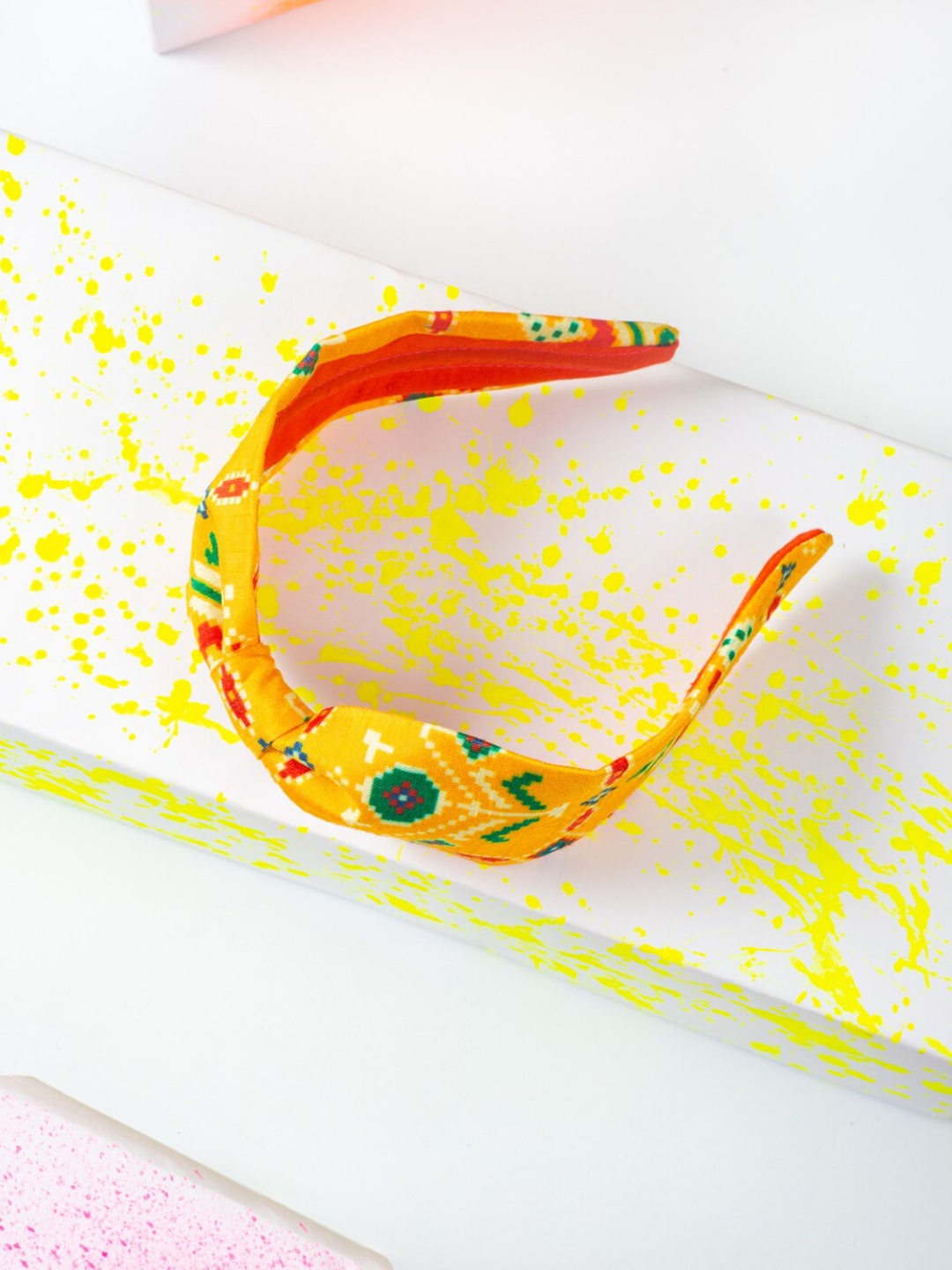 

Choko Girls Yellow & Green Hairband