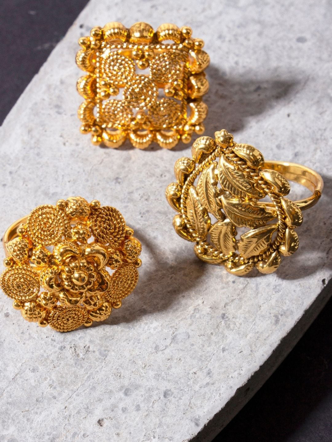 

AccessHer Women Gold Ring