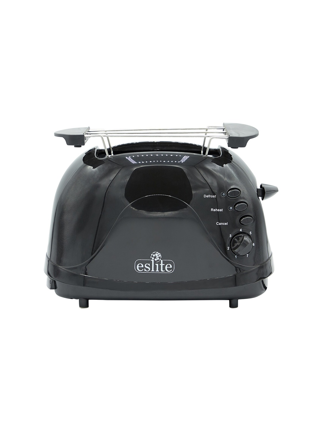 

Eslite 2 Slice Auto Pop Up 7 Toasting Setting Sandwich Toaster & Warmer 750W, Black