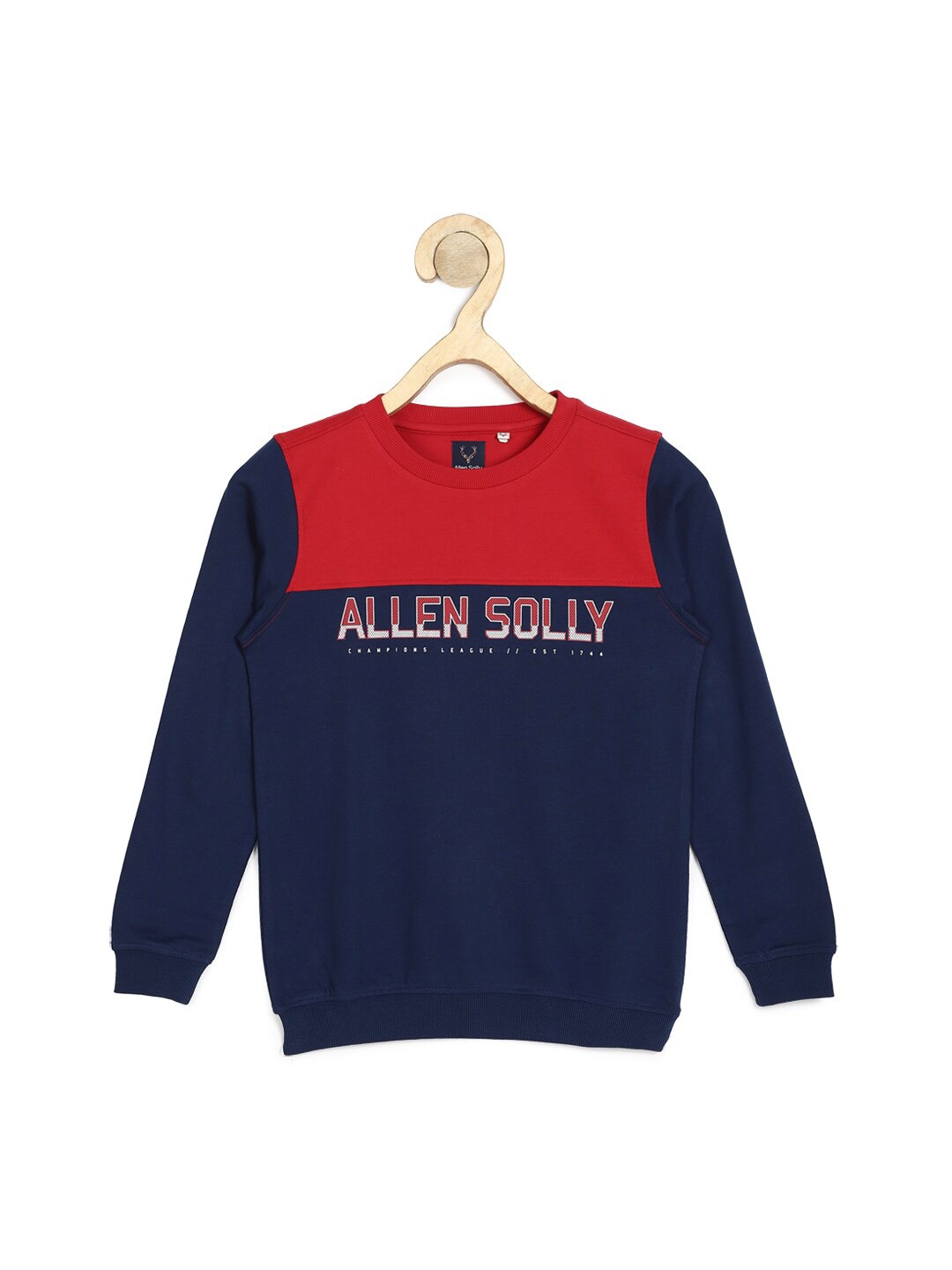 

Allen Solly Junior Boys Navy Blue Printed Sweatshirt