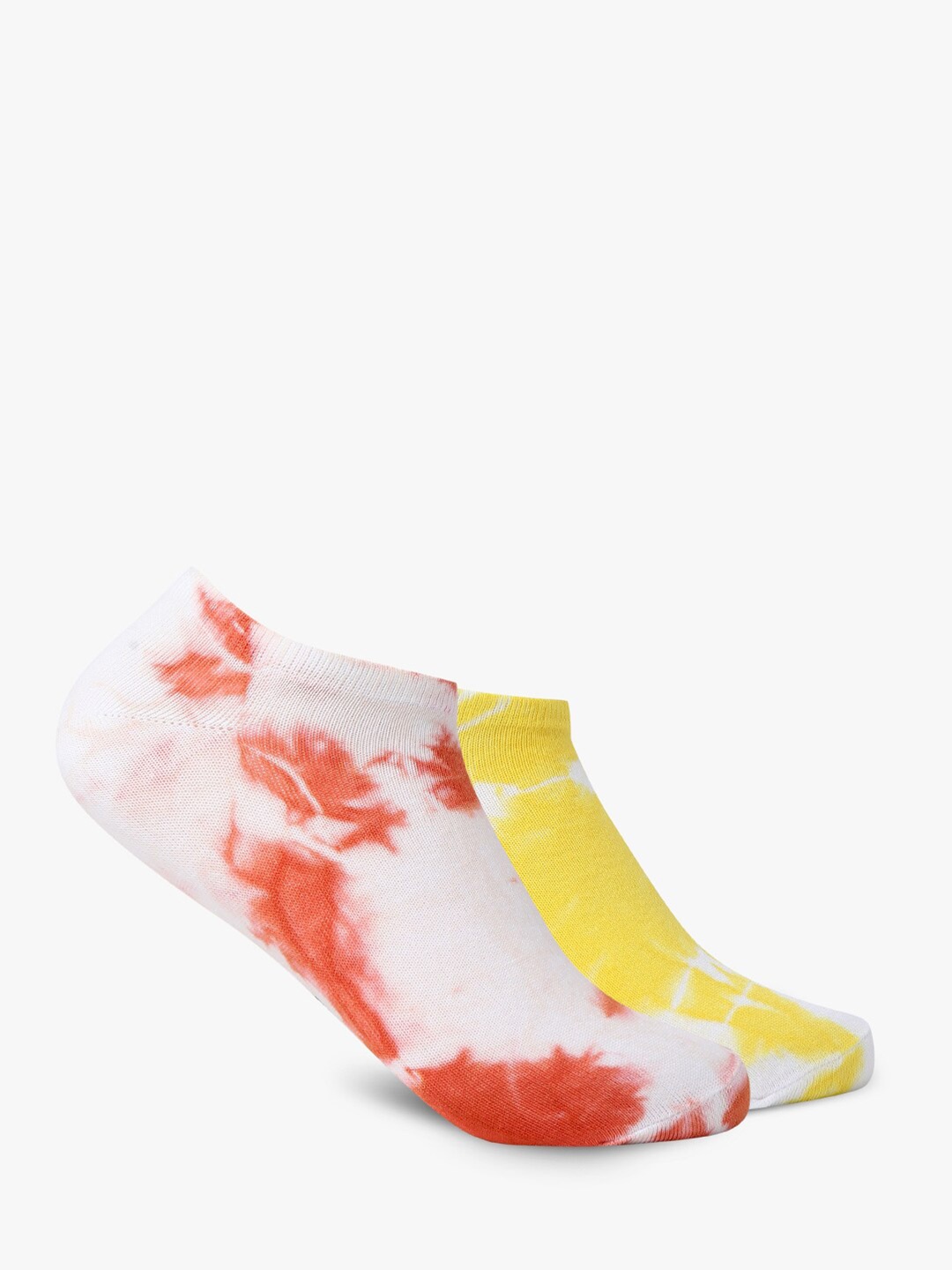 

Smarty Pants Women Pack of 2 Tie-Dye Cotton Ankle Length Socks, Pink