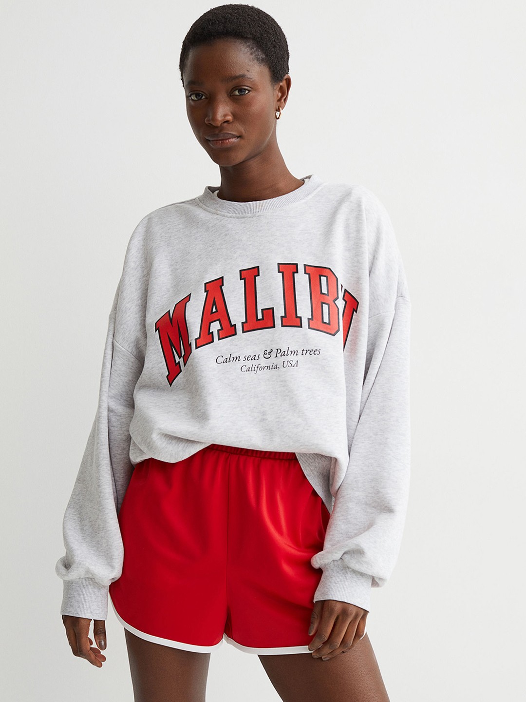 

H&M Women Red Sports Shorts