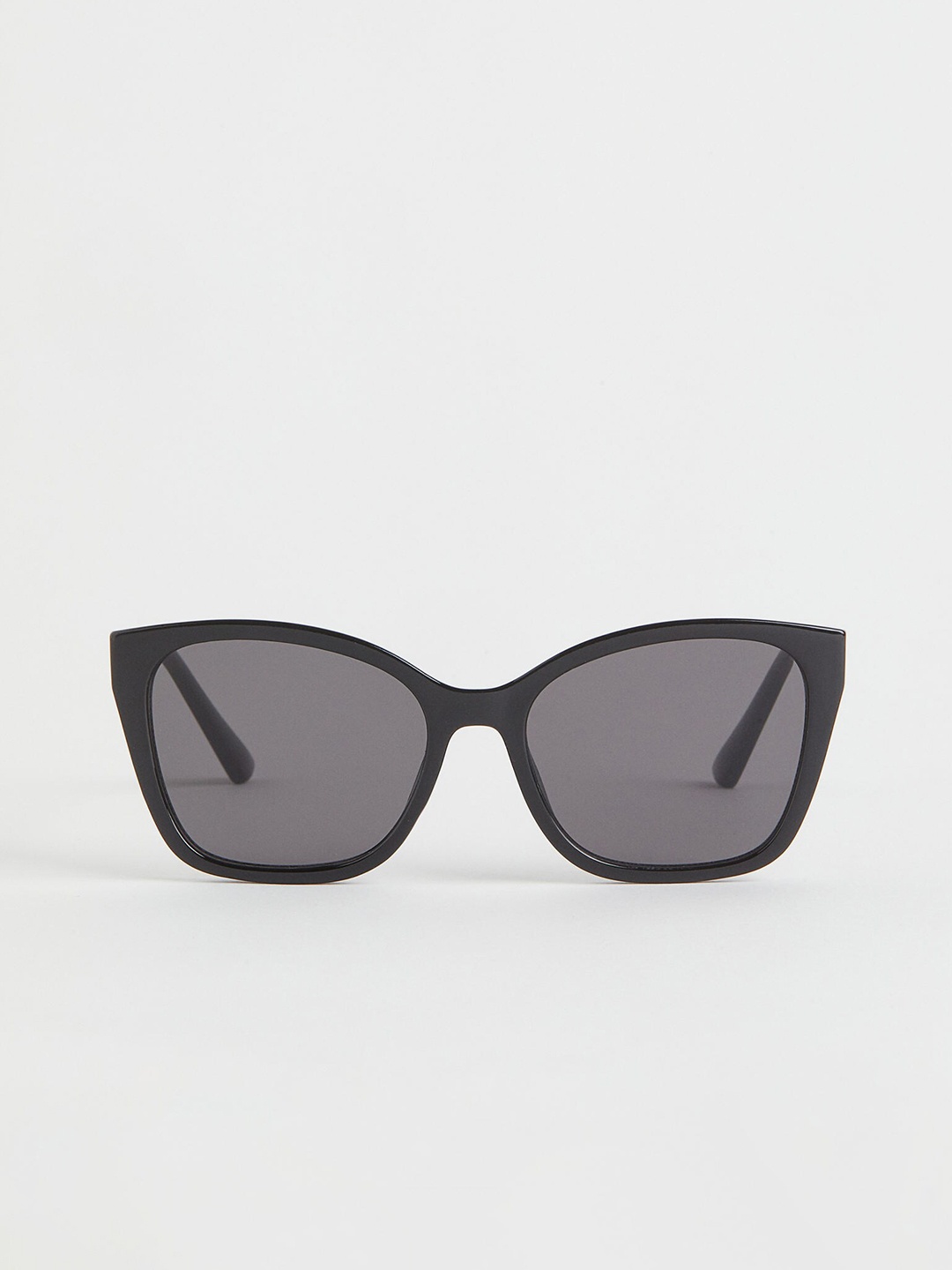 

H&M Women Black Cateye Sunglasses UV Protected Lens 1077302001