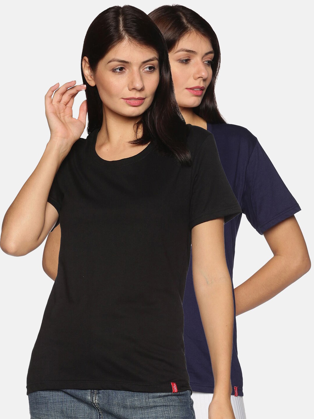 

NOT YET by us Women Black 2 T-shirt