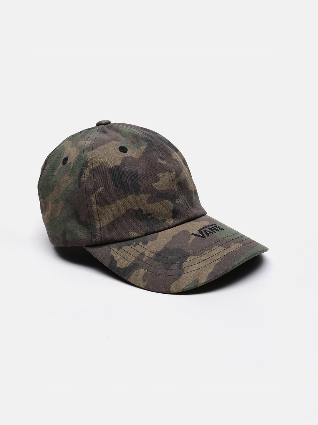 

Vans Men Green & Brown Printed Baseball Cap