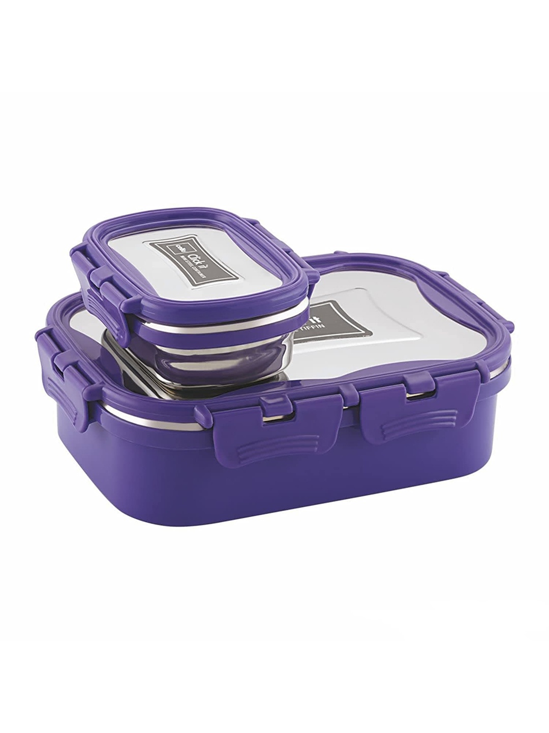 

Cello Purple Thermo Stainless Steel Lunch Box