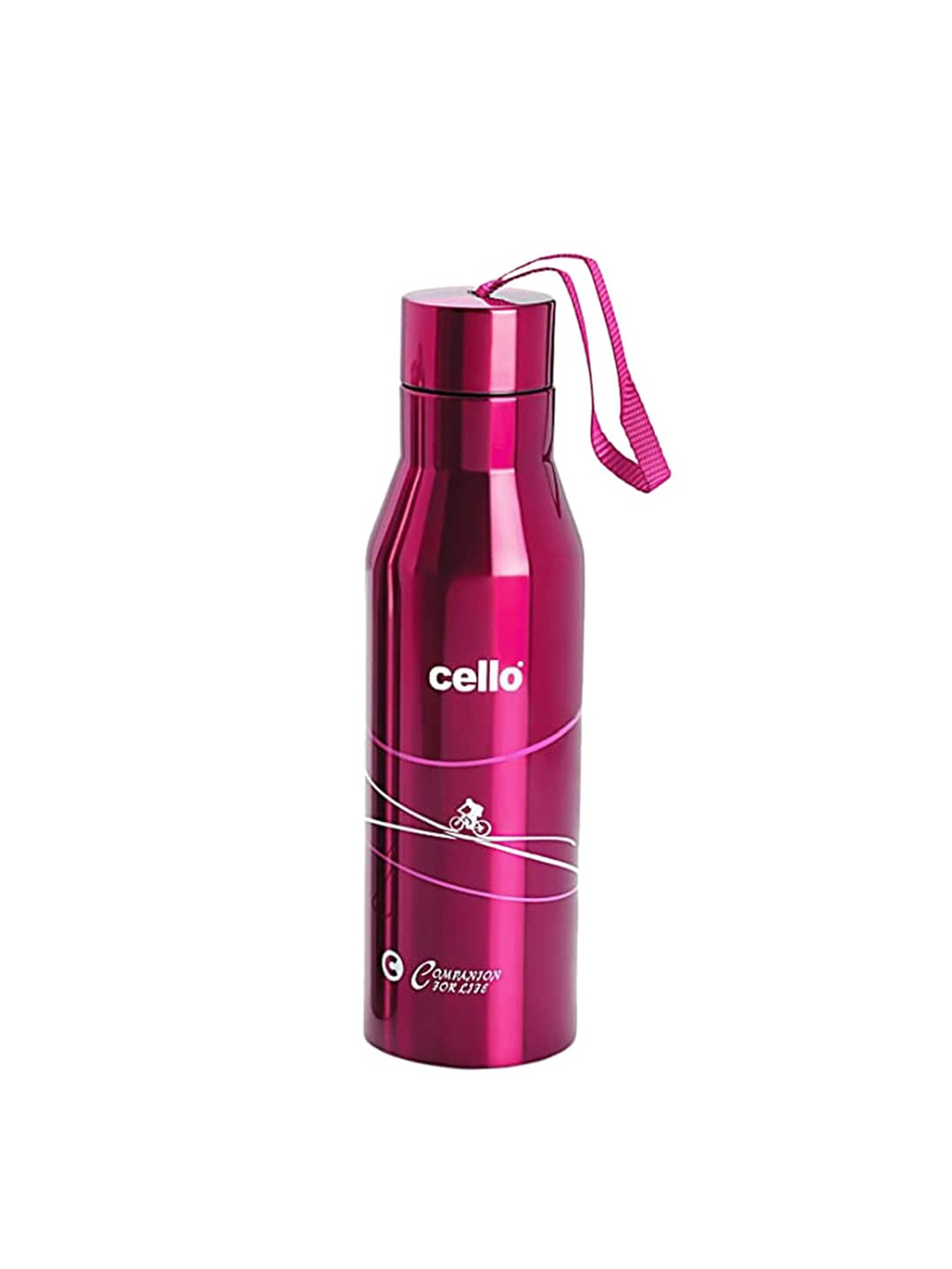 

Cello Pink Stainless Steel Water Bottle 900 ML