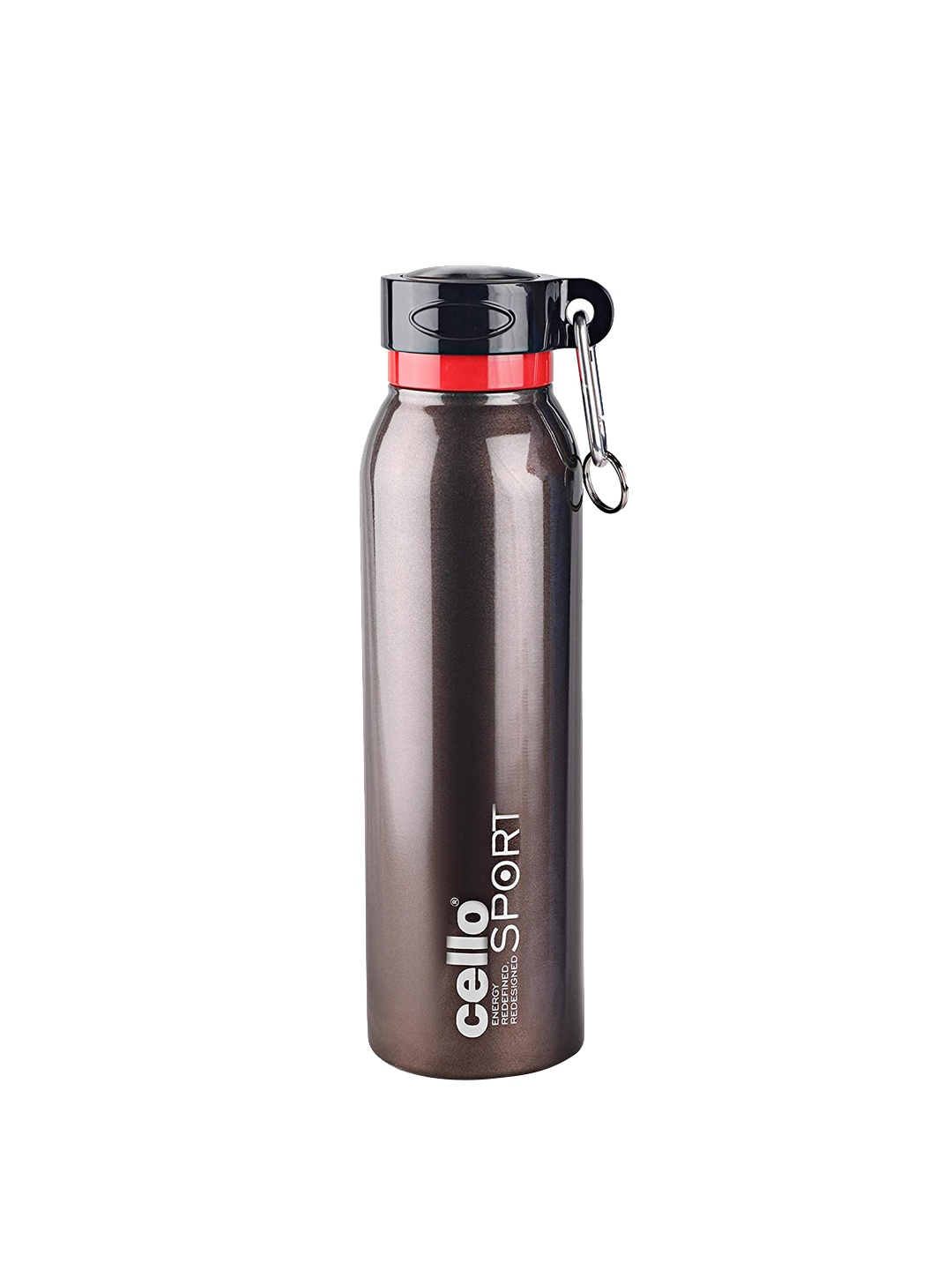 

Cello Brown Solid Stainless Steel Flask 550 ML