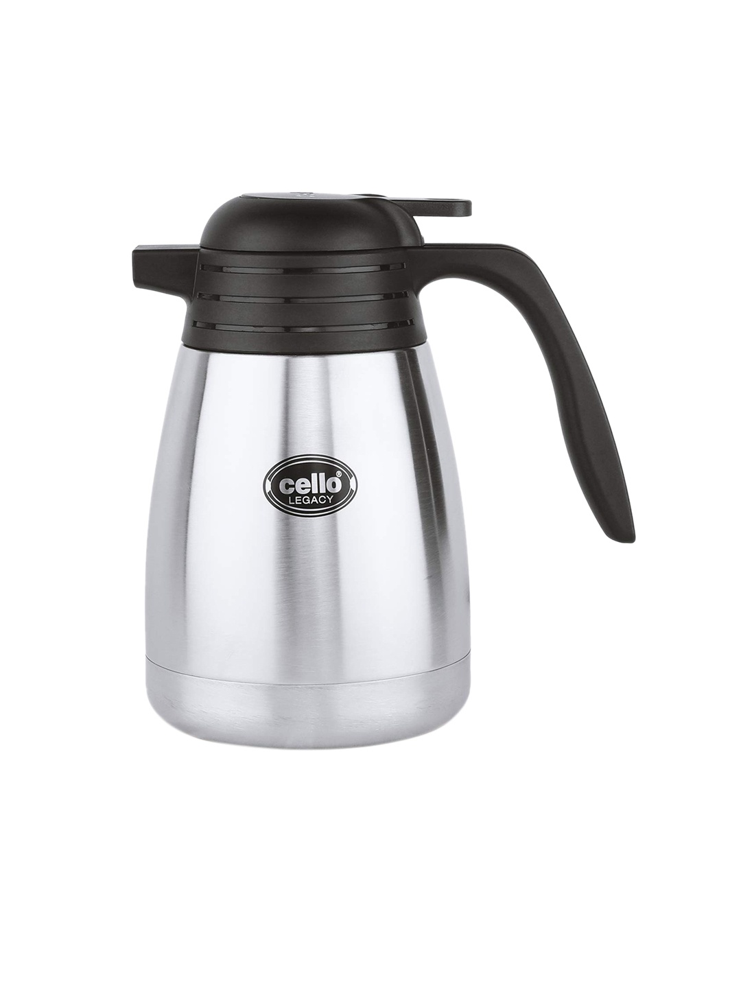 

Cello Silver-Toned Solid Stainless Steel Flask 600 ml