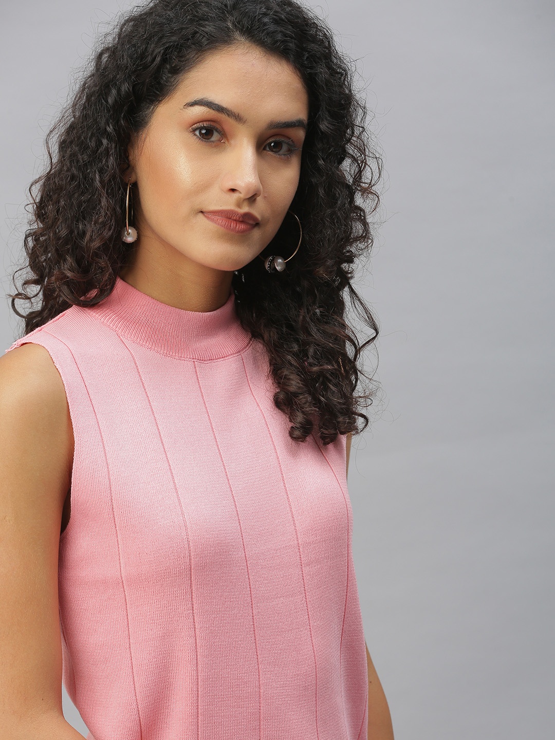 

SHOWOFF Pink Striped Top