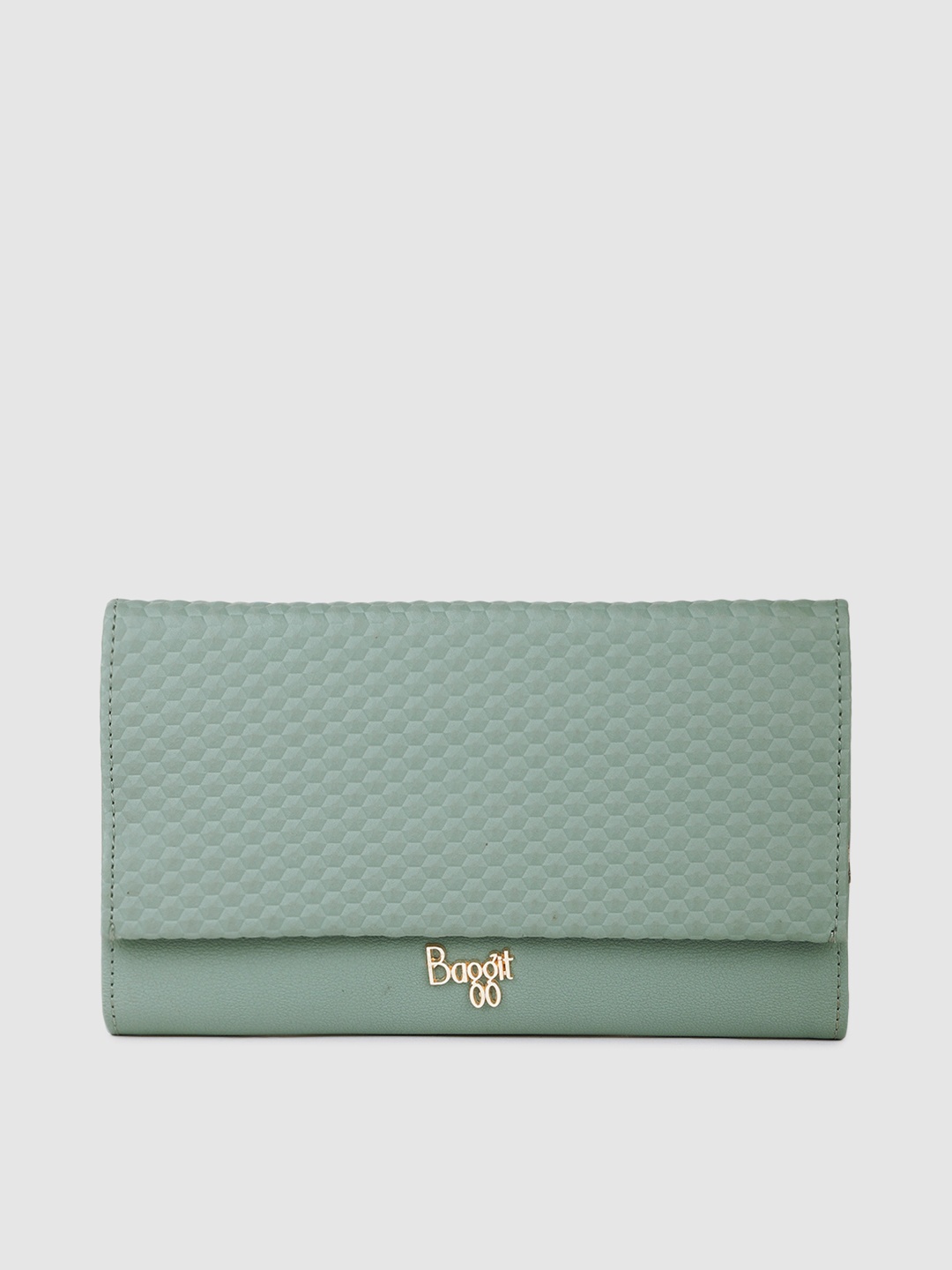 

Baggit Women Blue Three Fold Wallet