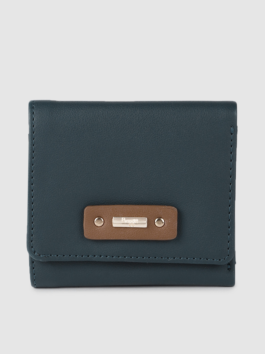 

Baggit Women Teal Three Fold Wallet