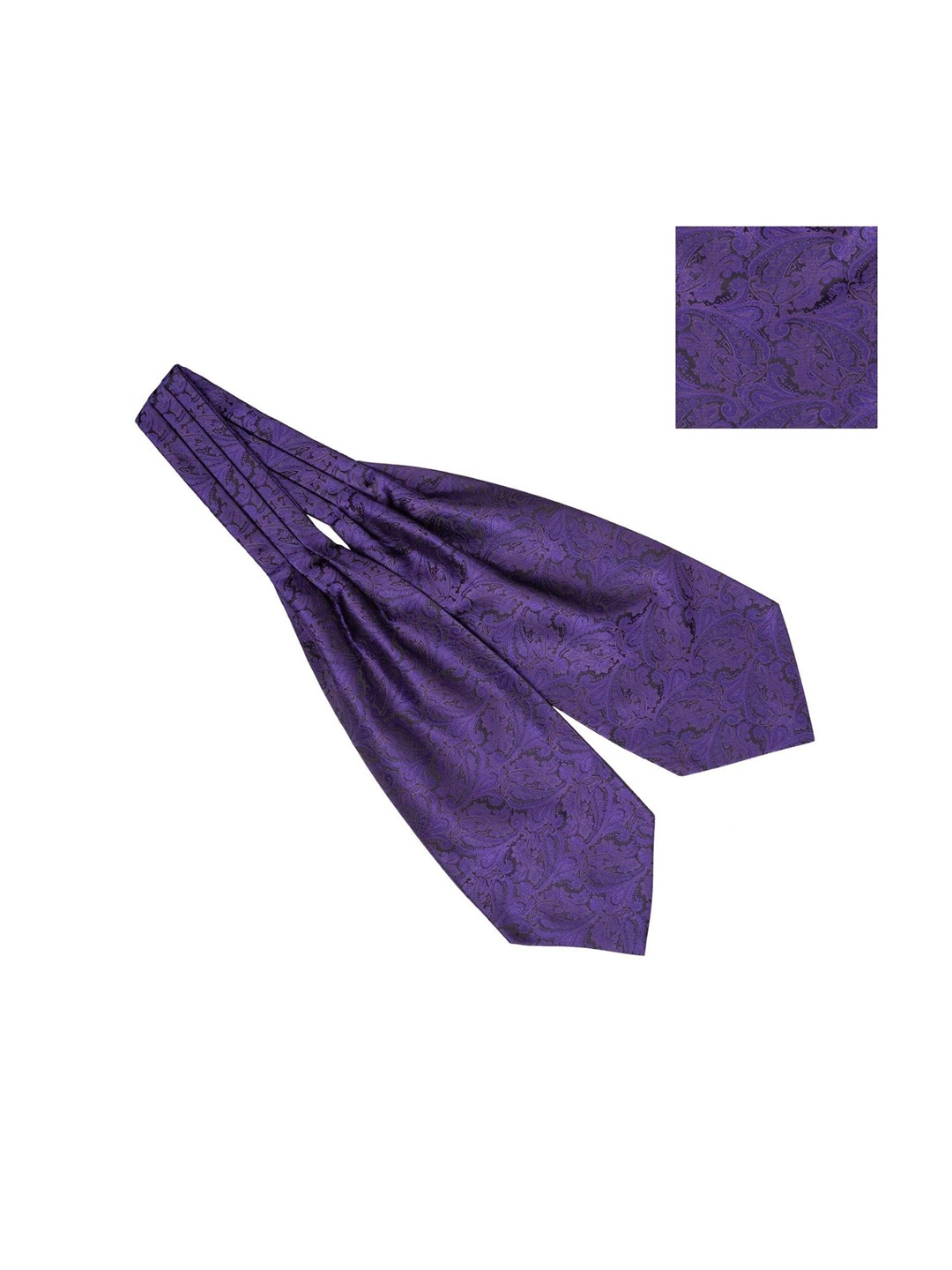 

The Tie Hub Men Purple Printed Accessory Gift Set